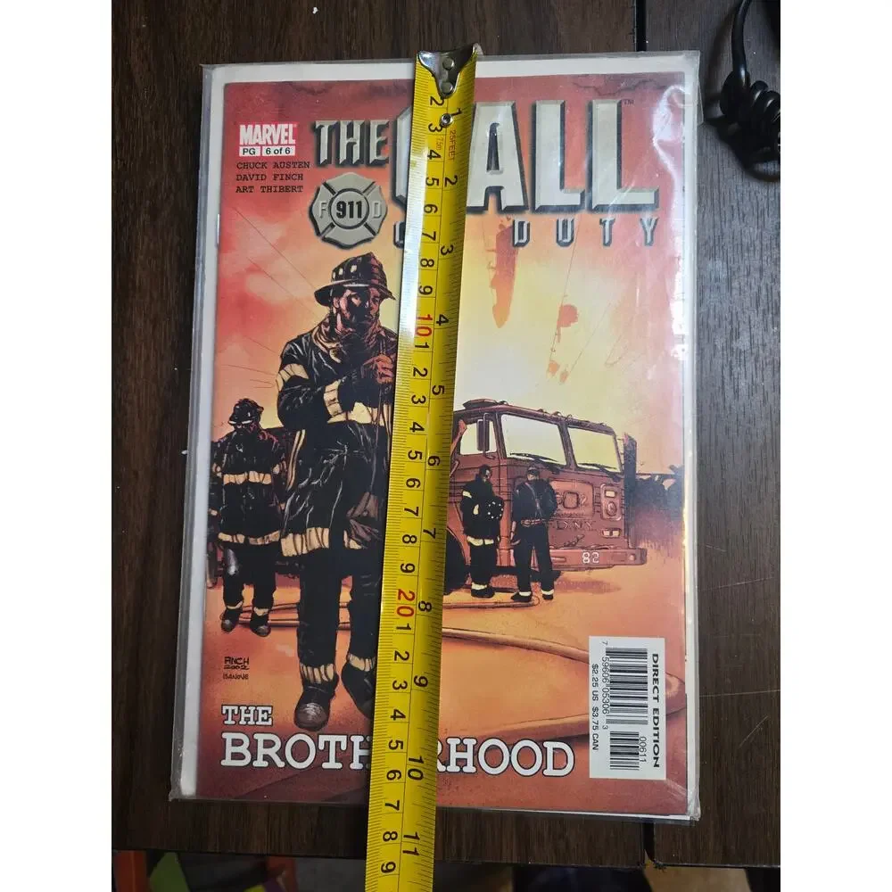 The Call of Duty Brotherhood #2-6 Marvel Comics David Finch FDNY Series